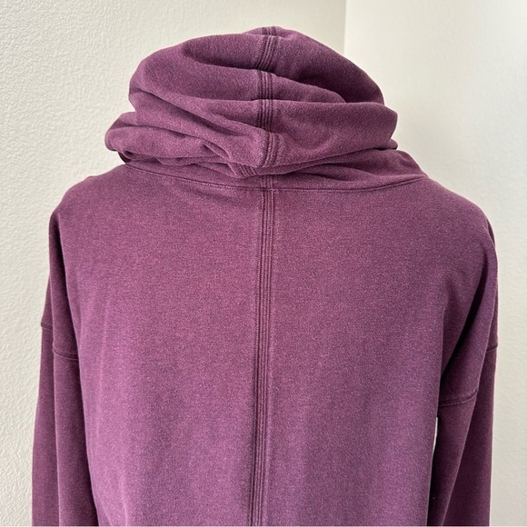 Lululemon Stress Less Hoodie Heathered Bordeaux Drama - Picture 13 of 17